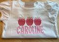 Apples Back to School Ruffle Tee