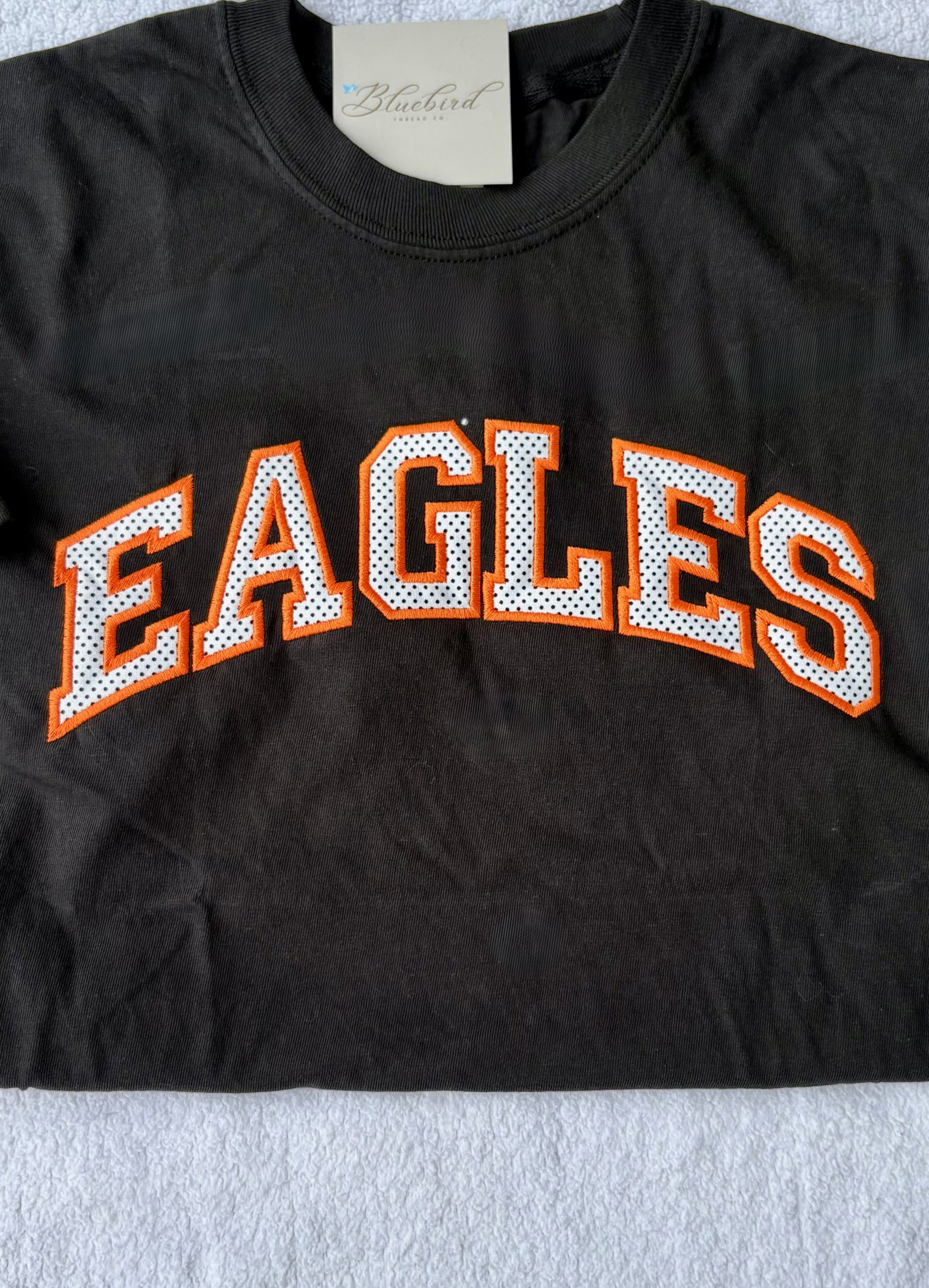 Applique Custom Gildan Sweatshirt - Arched Font