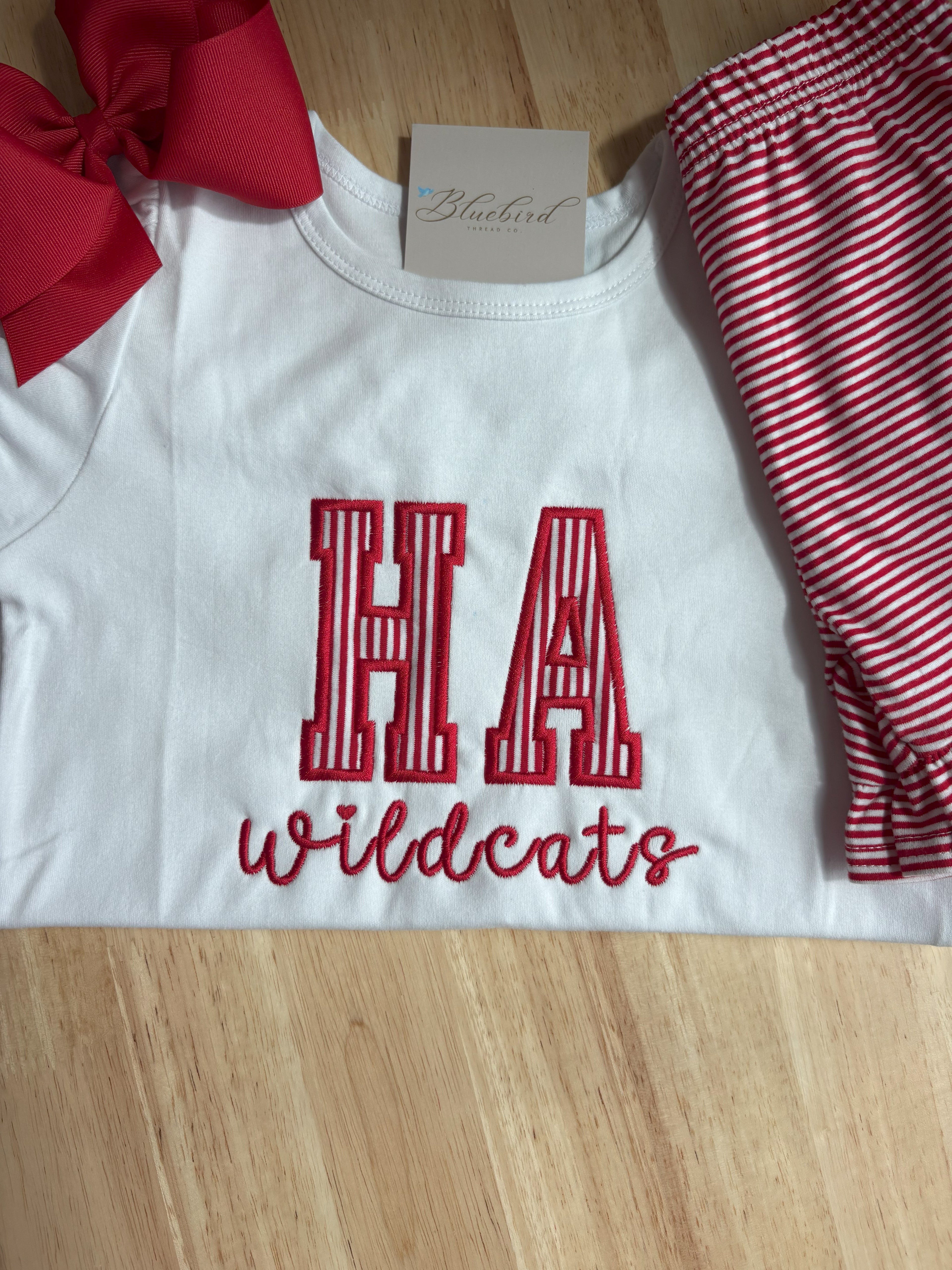 Girls HA Ruffle Tee