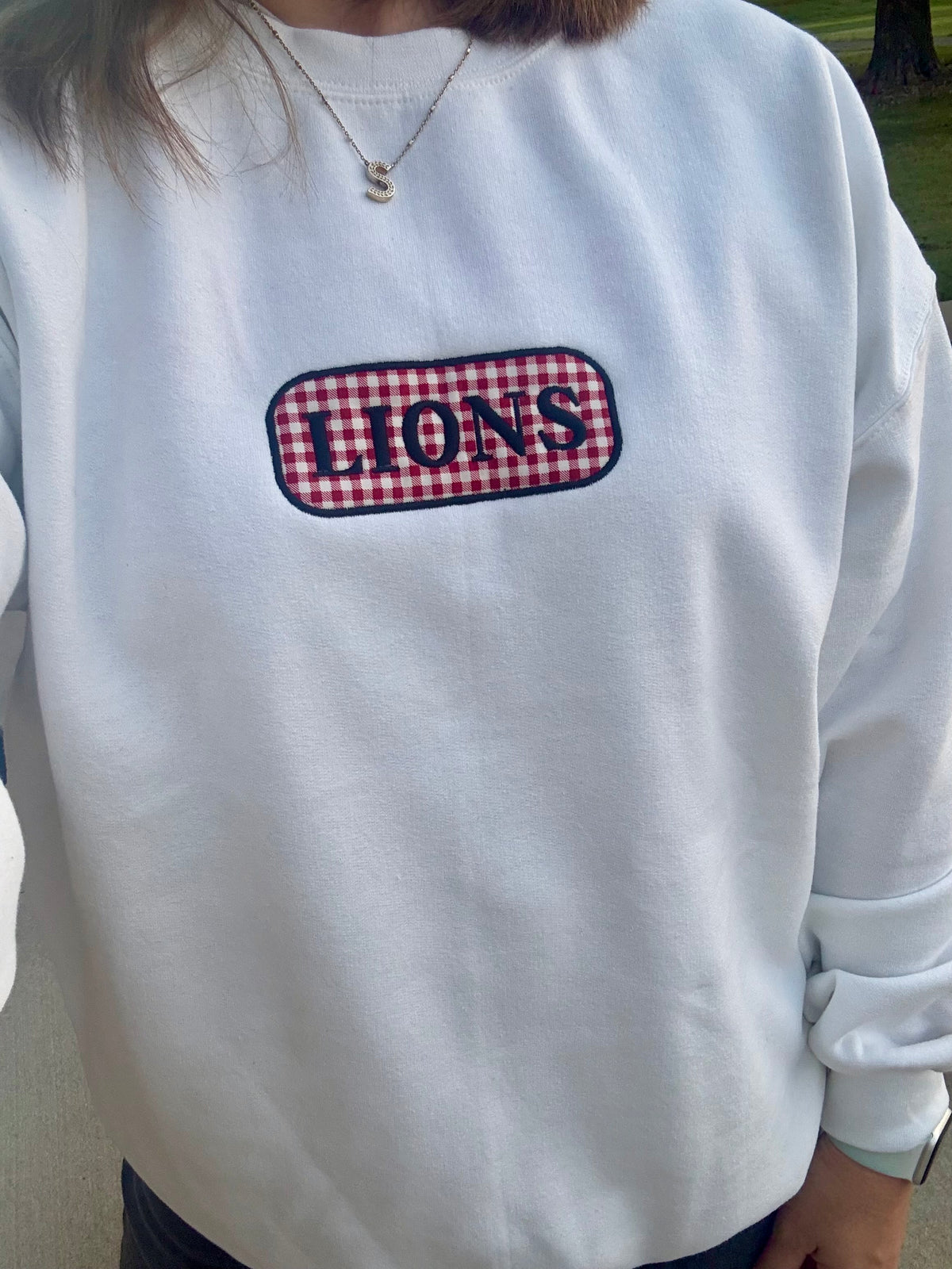 Lions Patch Sweatshirt